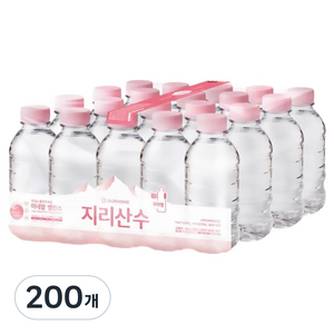 지리산수 무라벨, 330ml, 200개