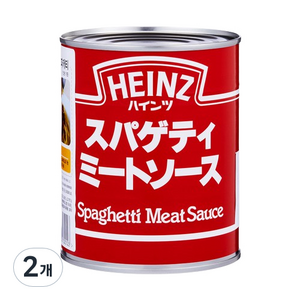 하인즈 스파게티 미트소스, 820g, 2개