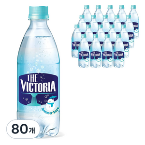 웅진빅토리아 썸머스노우 탄산음료, 500ml, 80개