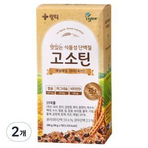링티 고소틴 미숫가루맛 7p, 280g, 2개
