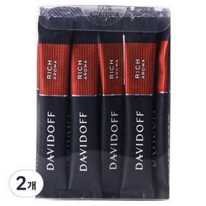 다비도프 리치 아로마 원두커피스틱, 1.8g, 50개입, 2개