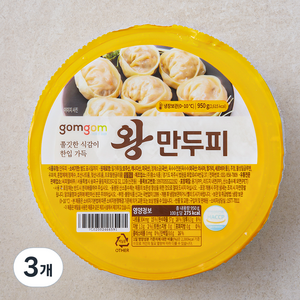 곰곰 왕만두피, 950g, 3개