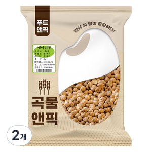 푸드앤픽 병아리콩, 5kg, 2개
