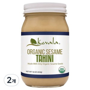 케발라 오가닉 참깨 타히니, 454g, 2개