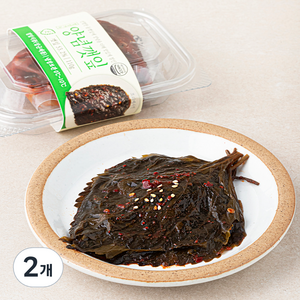 정성식품 양념깻잎, 110g, 2개