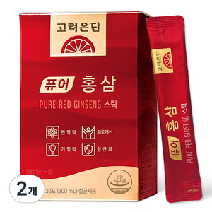 퓨어 홍삼 스틱 30p, 30포, 300ml, 2개