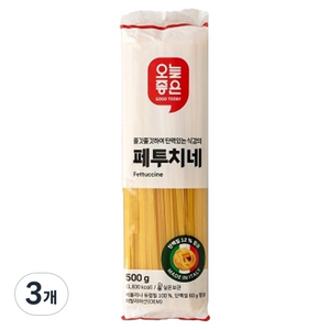 오늘좋은 페투치네, 3개, 500g