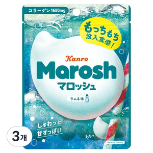 칸로 마로슈 라무네맛 젤리, 46g, 3개