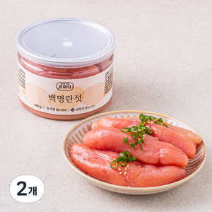 몽미당 백명란젓, 400g, 2개