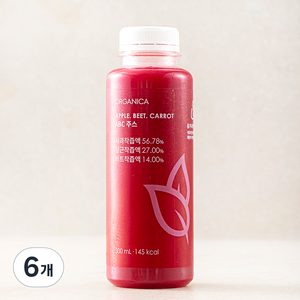 올가니카 ABC 주스, 300ml, 6개