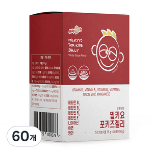 밀키요 포키즈 젤리, 15g, 60개