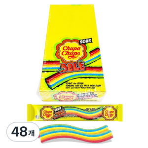 츄파춥스 사우어 벨트 젤리, 7g, 48개