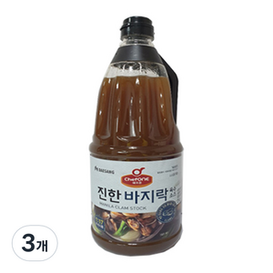 쉐프원 진한 바지락 육수소스, 2kg, 3개