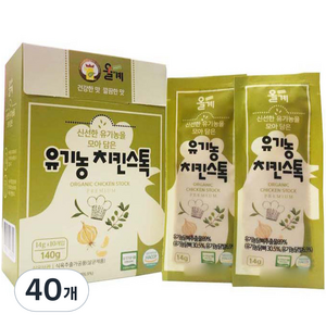 올계 치킨스톡, 140g, 4개