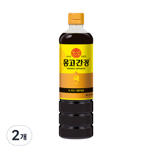 몽고간장 국간장, 900ml, 2개