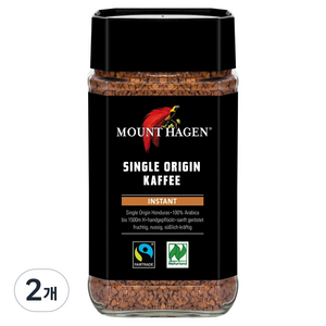 마운트하겐 유기농 온두라스 원두커피믹스, 100g, 1개입, 2개