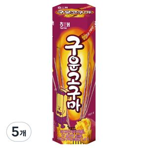 해태제과 구운 고구마, 27g, 5개