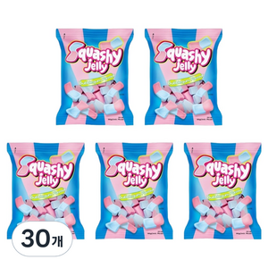 스쿼시 젤리 버블껌맛, 30개, 90g