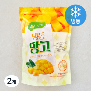 프루타 망고 (냉동), 1kg, 2개