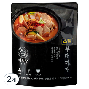미정당 스팸 부대찌개, 350g, 2개