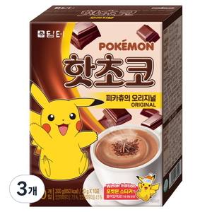 담터 포켓몬 핫초코 분말 피카츄의 오리지널