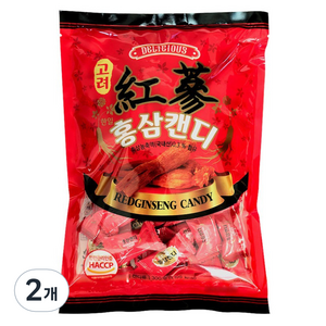 한일 홍삼 캔디, 300g, 2개