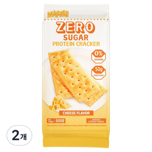 매그리 제로 슈가 프로틴 크래커 치즈맛, 500g, 2개