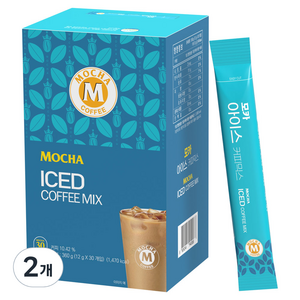 모카씨엔티 아이스 커피믹스, 30개입, 12g, 2개