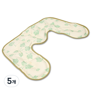 닥터웰 냉온 찜질팩 전신 등 허리 어깨 무릎 핫팩 목어깨형, 5개