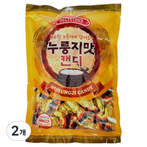 물샘 한일 누룽지맛 캔디, 300g, 2개
