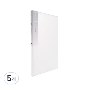 희망사무포인트 내츄럴 클리어 파일 20매, 백색, 5개