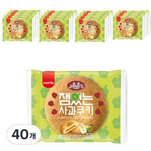 재미스 잼있는 사과쿠키, 75g, 40개