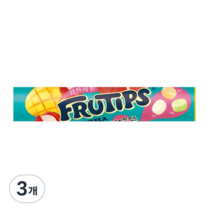 프루팁스 트로피칼믹스, 140g, 3개
