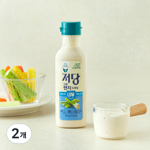 피그인더가든 저당 랜치드레싱, 265g, 2개