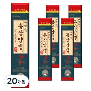 크라운 짜먹는 홍삼 양갱, 30g, 20개