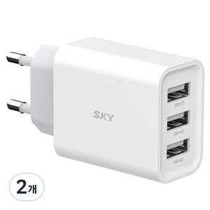 SKY 필 C3 18W 3포트 USB 어댑터 멀티 충전기