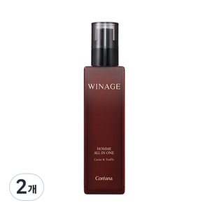 코리아나 위네이지 옴므 올인원, 200ml, 2개