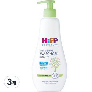 힙 베이비 워싱젤, 400ml, 3개