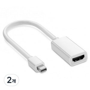 아모란나 mini DP to HDMI 변환 아답터 17cm