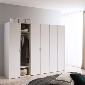 리바트 모뜨 2400 오픈형 T긴옷장 방문설치