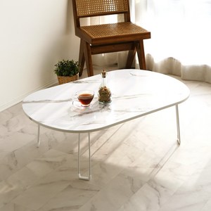 레몬트리 국내제조 E0등급 LPM 오브제 타원형 특대형 900 접이식테이블