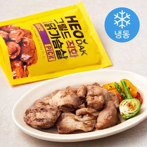 허닭 PICK 그릴드 직화 한입 닭가슴살 갈비맛 (냉동), 100g, 5개