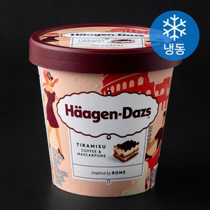 하겐다즈 티라미수 커피 & 마스카포네치즈 컵 아이스크림 (냉동), 1개입, 403ml, 1개
