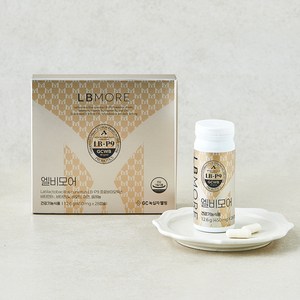 GC녹십자웰빙 엘비모어 모발 유산균 12.6g, 28정, 1개