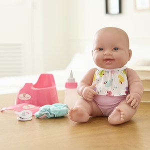 베렝구어 드링크앤웻 목욕놀이 아기인형 디럭스 16182, 웃는표정, 1개