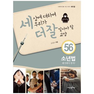 세상에 대하여 우리가 더 잘 알아야 할 교양 56: 소년법 폐지해야할까?, 내인생의책, 김성호