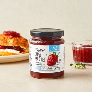 에스피씨삼립 프로젝트H 저당 딸기잼, 220g, 1개