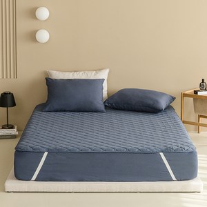 더자리 데일리 프레쉬 누빔 침대패드 고정밴드형