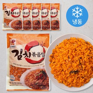 뚜레반 김치 볶음밥 (냉동), 280g, 6개