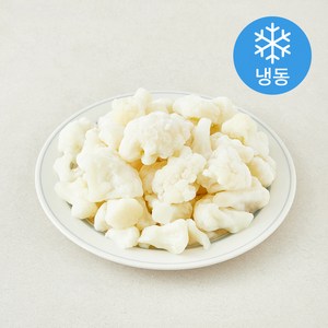 퀵쿠킹 유기가공식품 인증 콜리플라워 (냉동), 600g, 1개